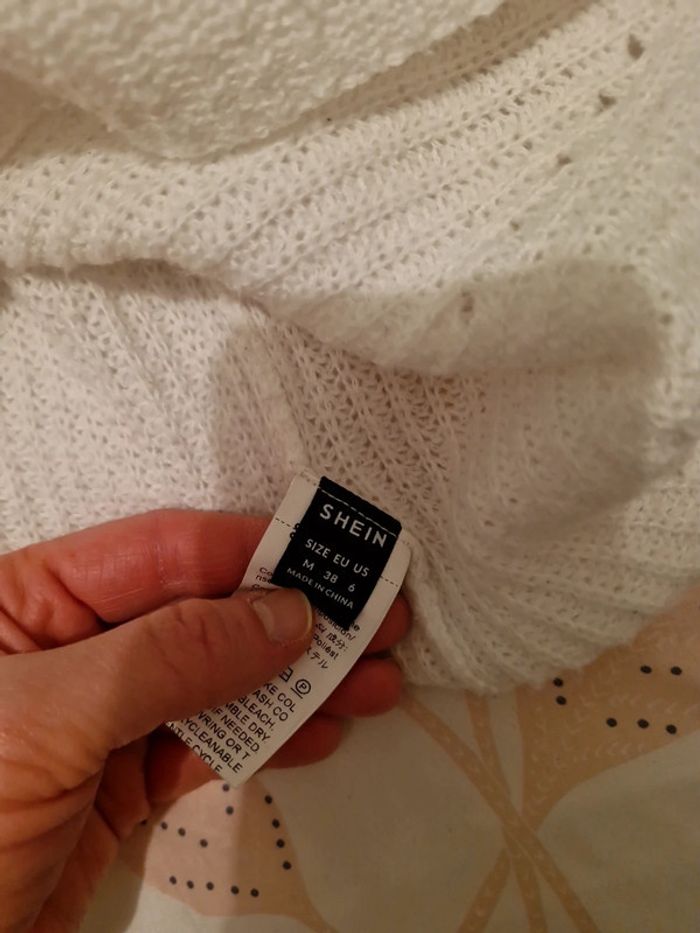 Pull blanc - photo numéro 5
