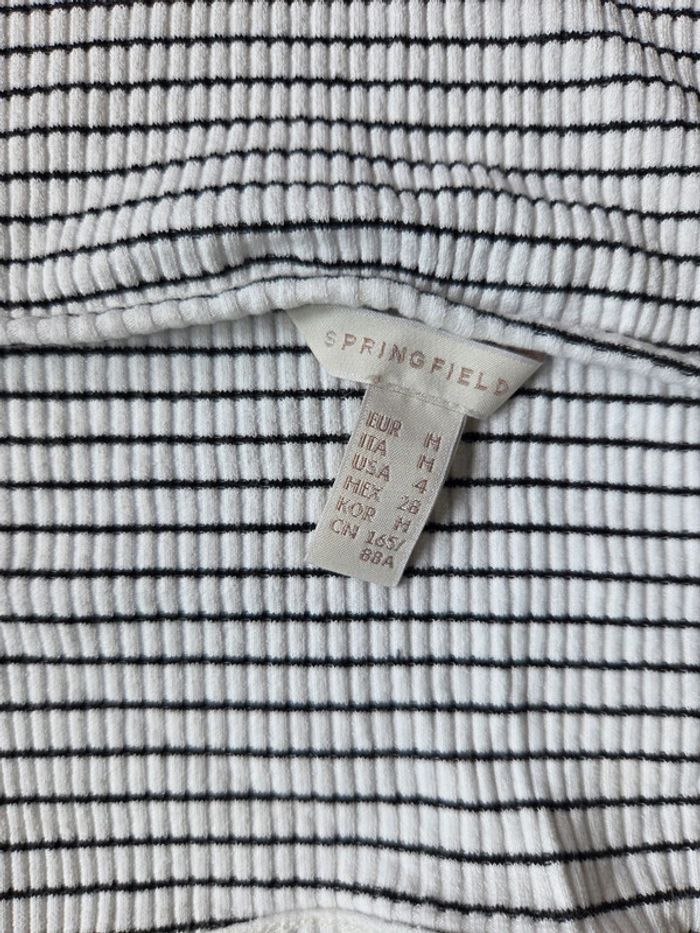 Top dos nu rayé H&M - taille M - photo numéro 3