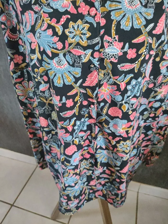 Chemisier imprimé taille 48 - photo numéro 8