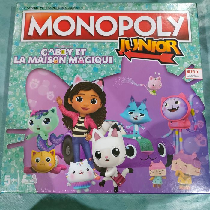 Monopoly Junior Gabby et la Maison Magique