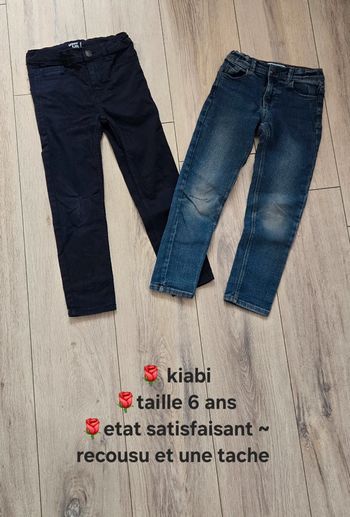 Lot de 2 jean