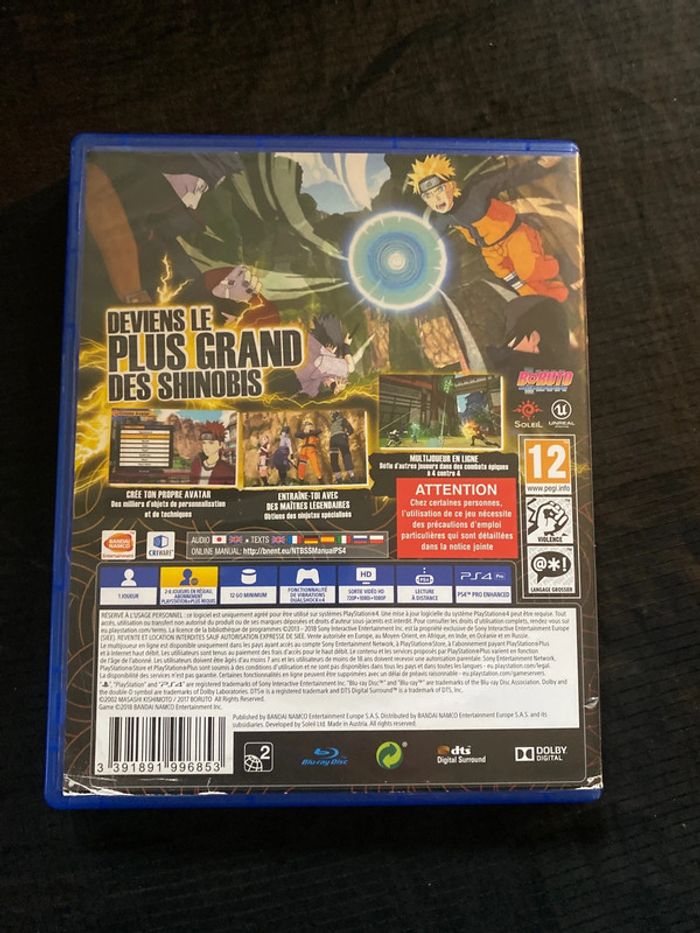 naruto boruto shinobi striker ps4 - photo numéro 2