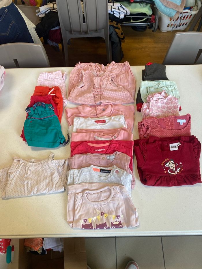 Lot e vêtement bébé fille