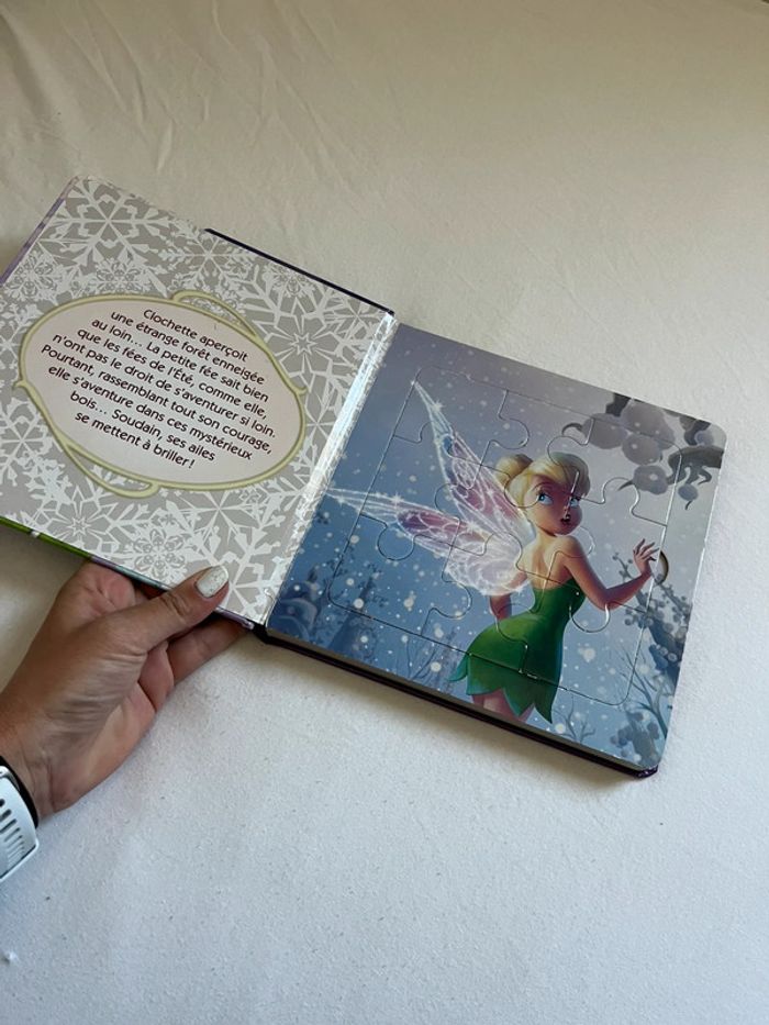 Livre puzzle fée clochette - photo numéro 2
