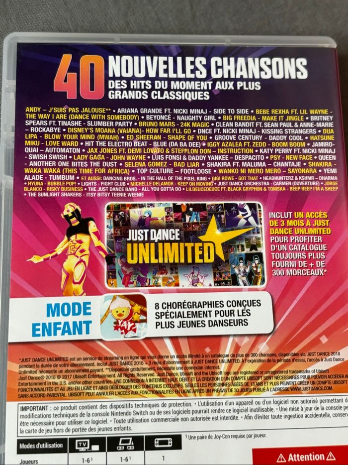 Just dance 2018 switch - photo numéro 3