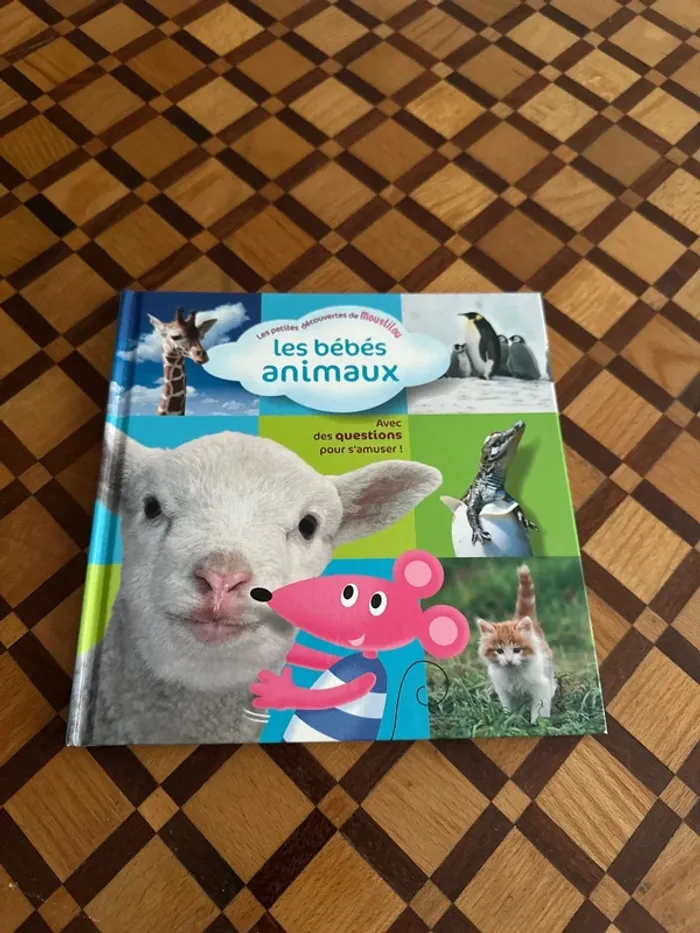 Livre cartonné Les bébés animaux