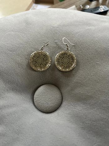 Boucles d’oreilles rondes
