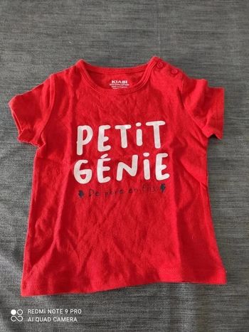Tee short Kiabi 6 mois
