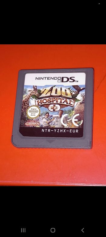Zoo hospital Nintendo ds