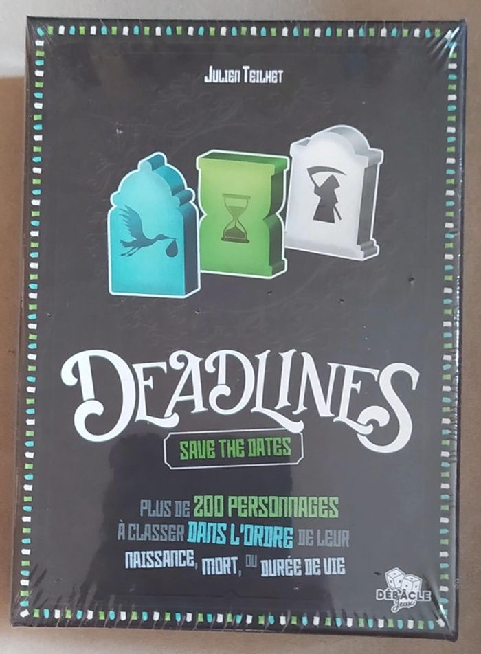 Deadlines - jeu de société sous emballage