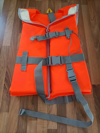 Gilet de sauvetage ado/adulte 40-60 kg tribord orange avec sifflet inclus