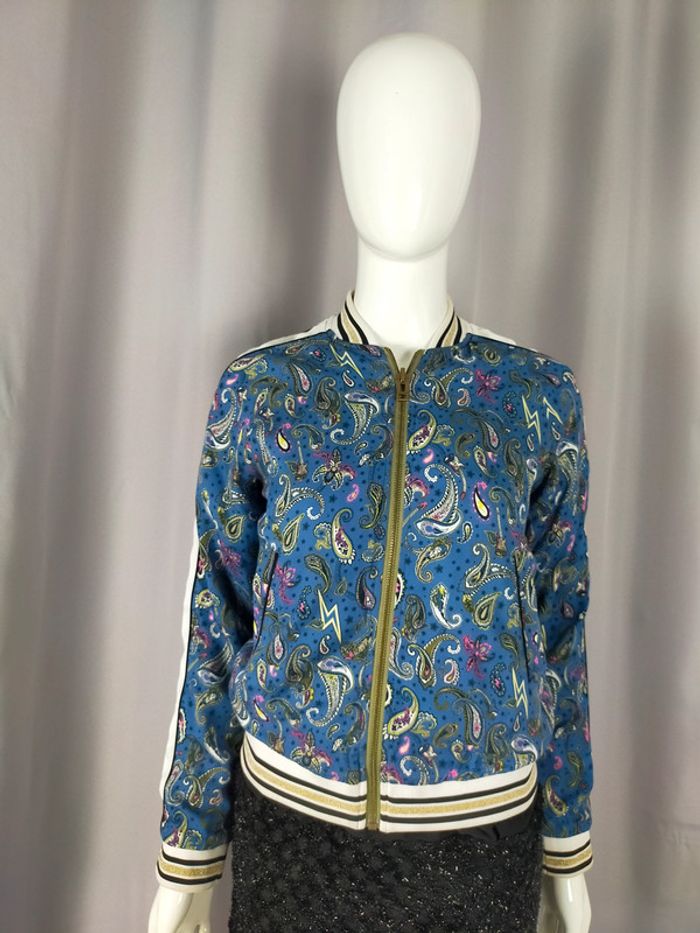 Bomber réversible Zadig & Voltaire – Taille 34 / XS femme - photo numéro 2