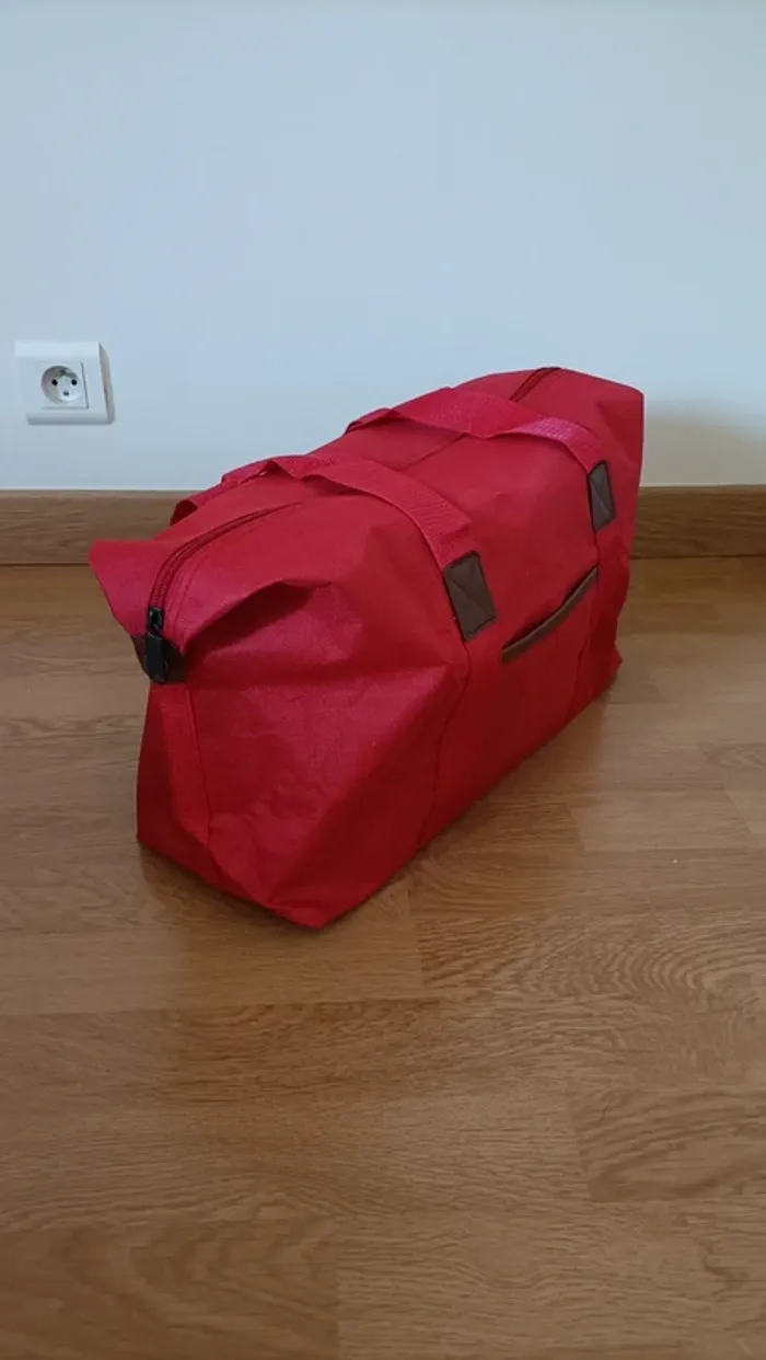 Sac de voyage rouge - Neuf - photo numéro 4