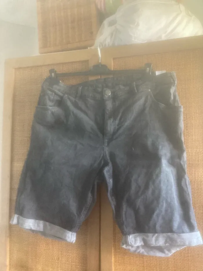 Bermuda short jeans cargo taille 54 - photo numéro 2