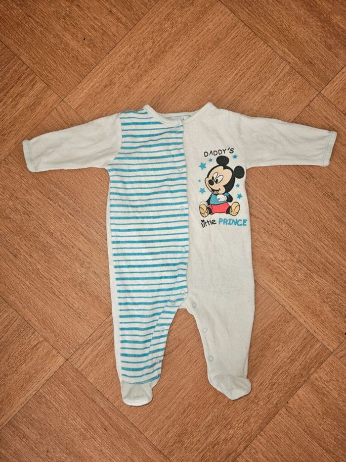 Pyjama en velours Disney 6 mois
