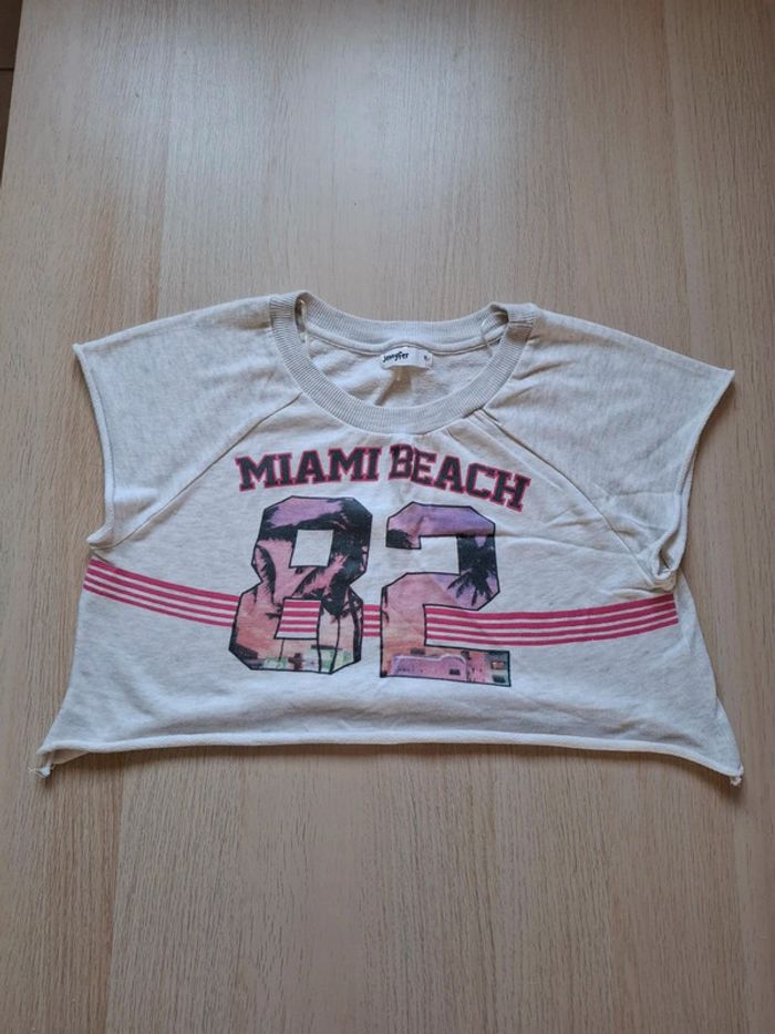 T-shirt cropped