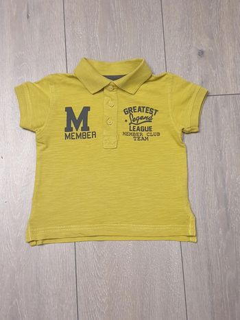 Maillot manche courte. Garçon 18 mois. Marque Kiabi