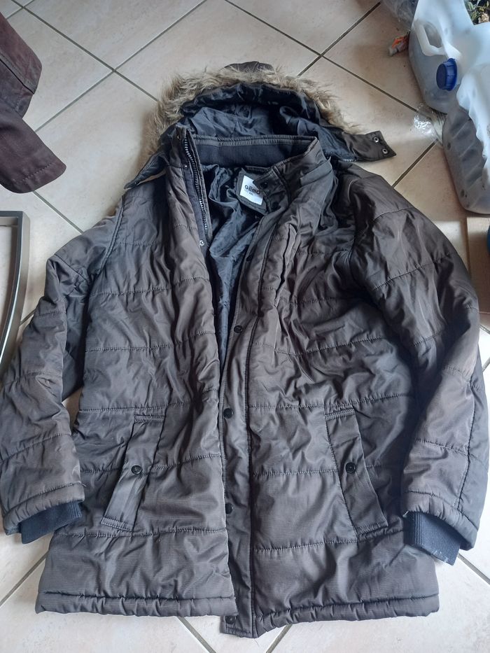Manteau Gémo XXL noir