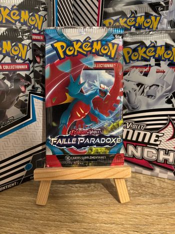Booster Pokémon Faille Paradoxe rescellé 
