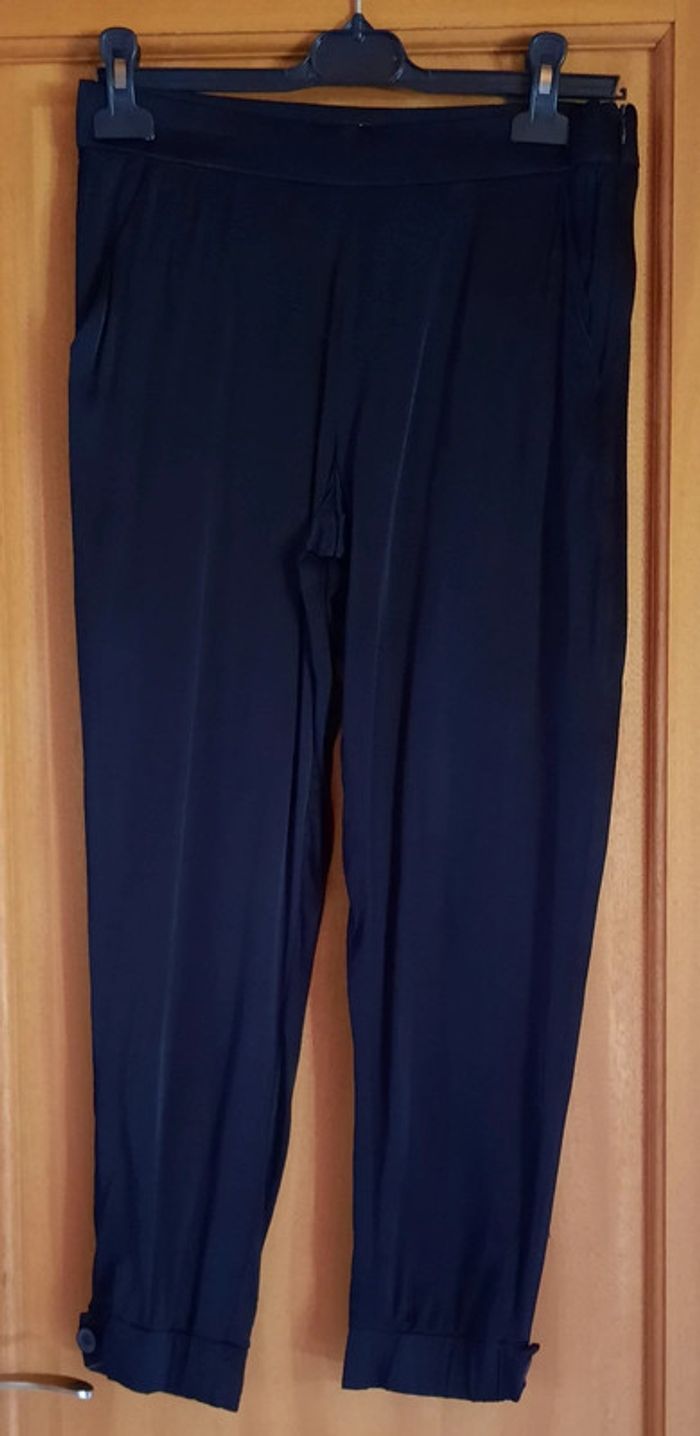 Pantalon noir Zara S - photo numéro 2