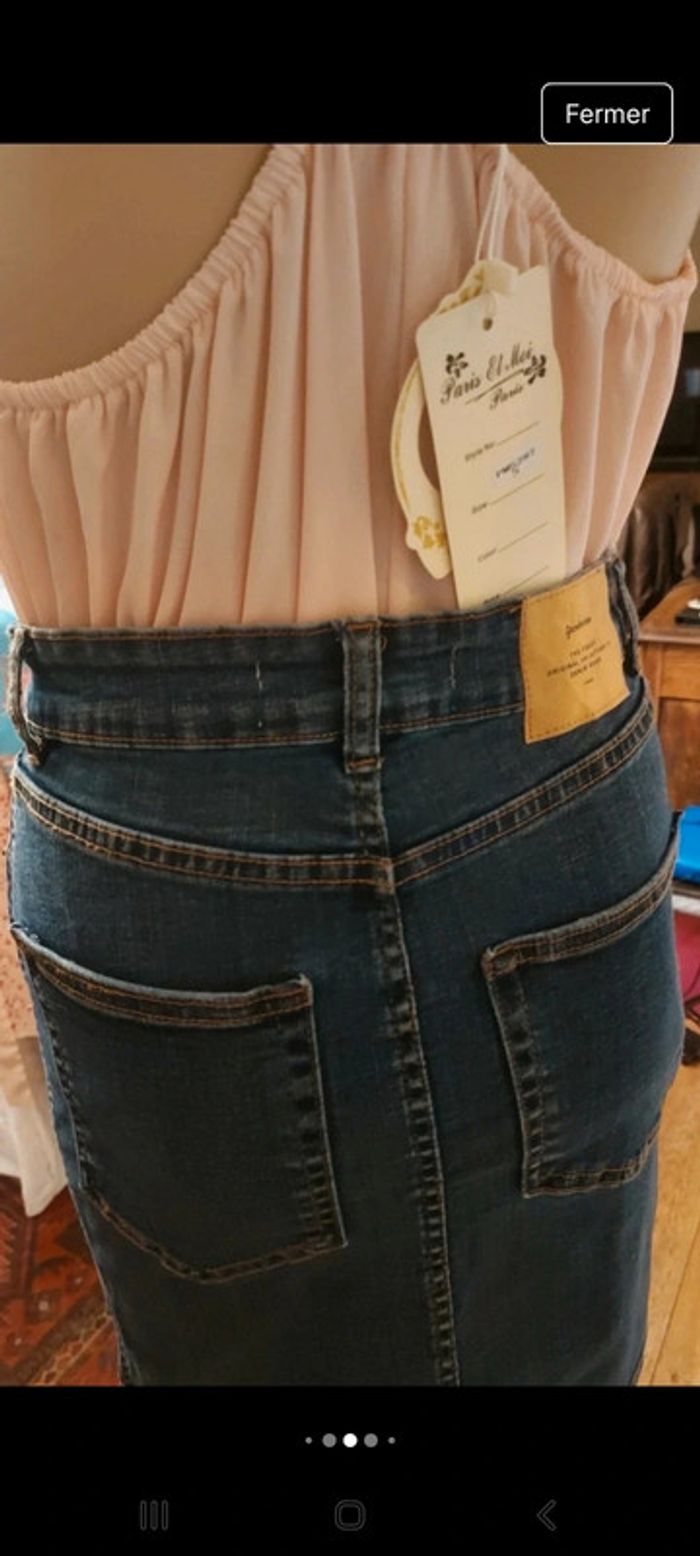 Mini Jupe en jeans Stradivarius eur 36 - photo numéro 8