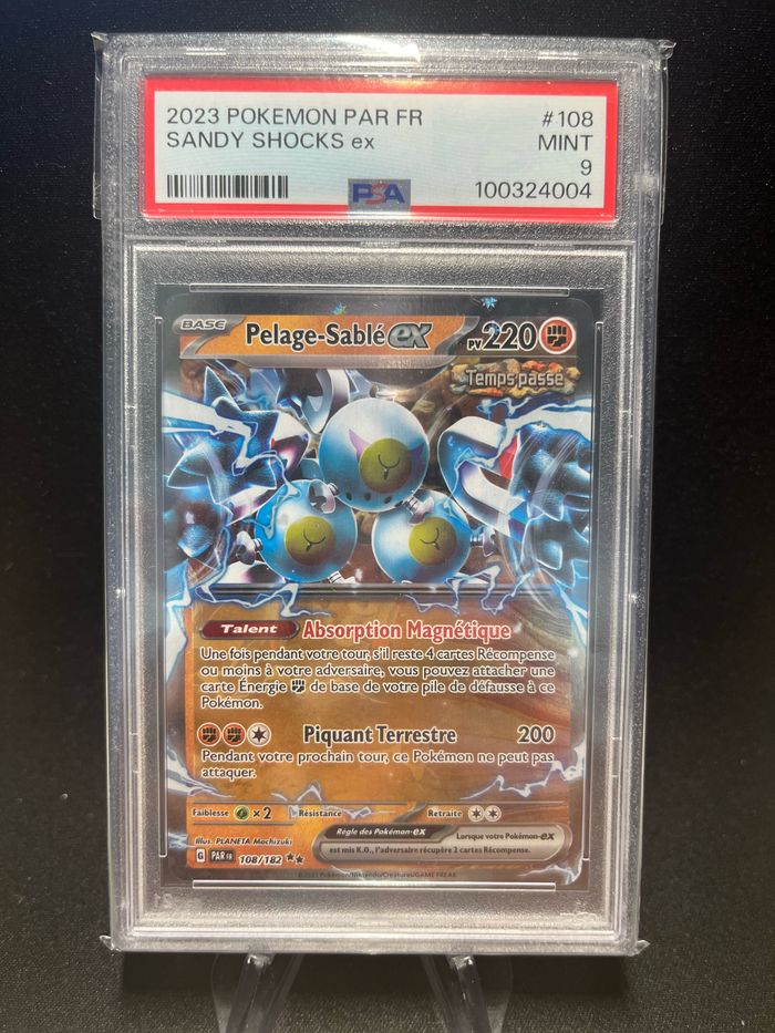 Carte Pokémon Pelage-Sablé 108/182 PSA 9 - photo numéro 1