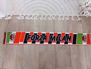 Écharpe satin vintage Milan AC