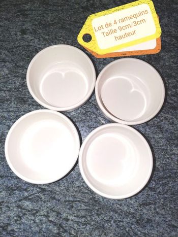Lot de 4 ramequins