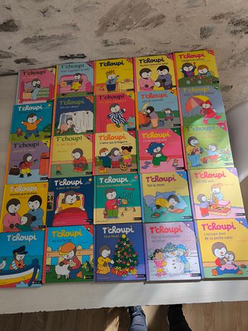 Lot livres T'choupi 