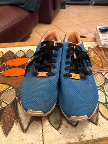 Basket adidas bleues Zx flux