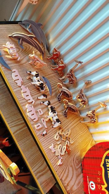 Animaux en bois 3 D 💞