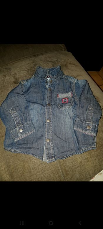Chemise en jeans