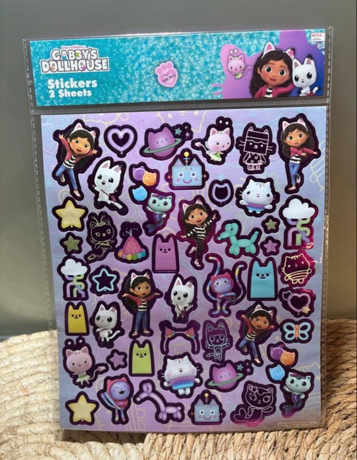 Stickers gabby chat neuf