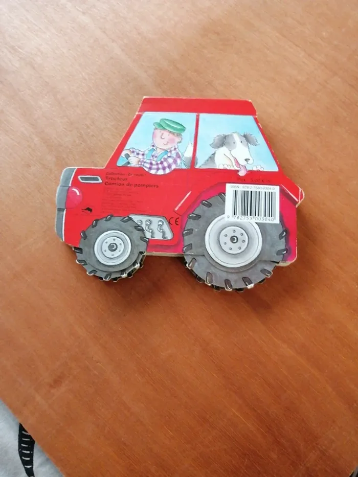 Livre Au travail tracteur - photo numéro 3