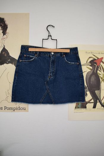 mini jupe en jeans Mango