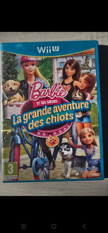 Jeu Wii U Barbie La grande aventure des chiots