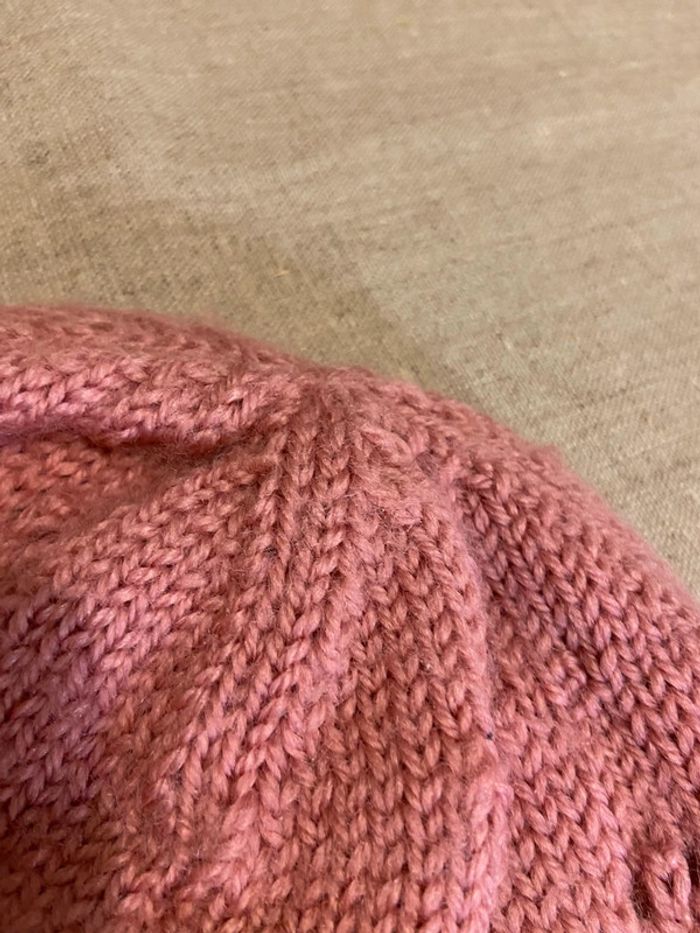 Bonnet rose en laine Petit Bateau 2/4 ans - photo numéro 4