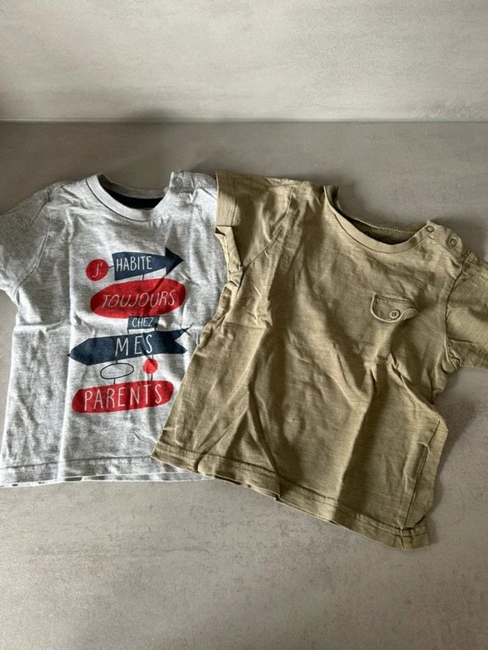 Lot T-shirt manches courtes