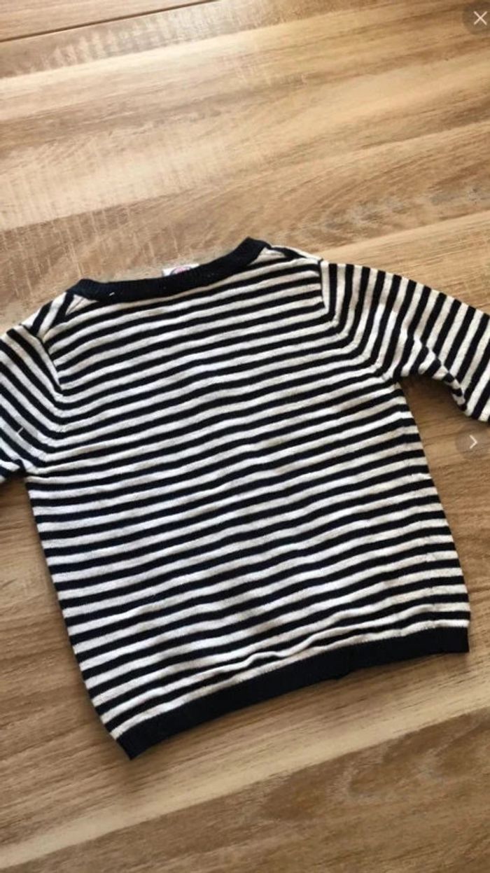 Gilet marinière - photo numéro 4