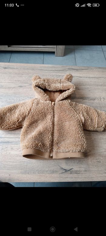 Manteau Teddy hiver