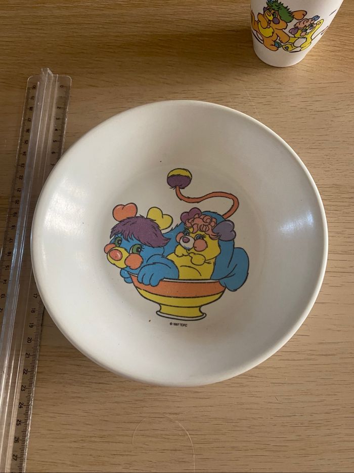 Assiette bol Popples melamine plastorex - photo numéro 2