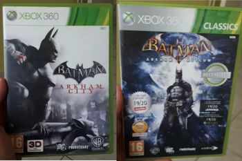 lot de 2 jeux Xbox 360 BATMAN