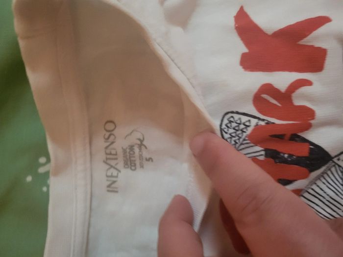 T shirt 5 ans mini tache - photo numéro 3