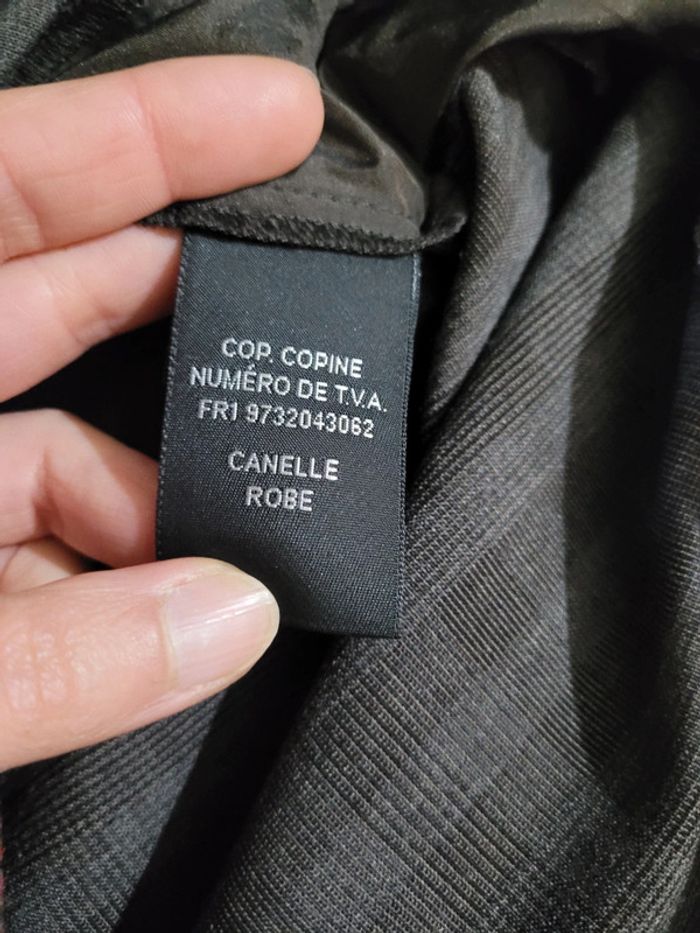 Robe cop copine, grise et marron, 42 - photo numéro 10