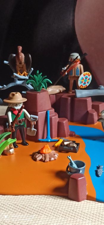 Le canyon du chercheur d'or PLAYMOBIL