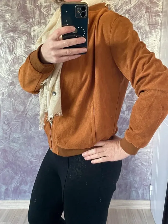 Veste caramel ultra confortable - photo numéro 4