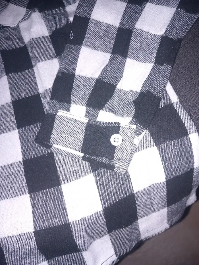Chemise en flanelle garçon - photo numéro 3
