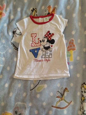 T-shirt Disney Minnie 23 mois