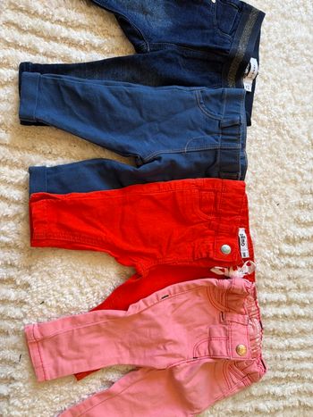 Lot 3 pantalons/jegging 3 mois 