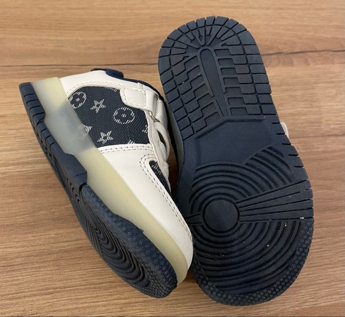 Basket garçon taille 23 basket Bleu Marine - photo numéro 7